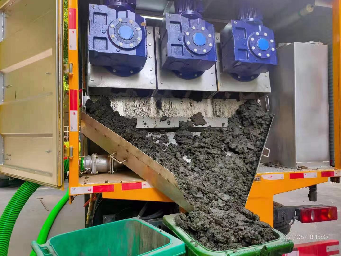 上海化粪池清掏城市维护站-泥浆净化干湿分离处理